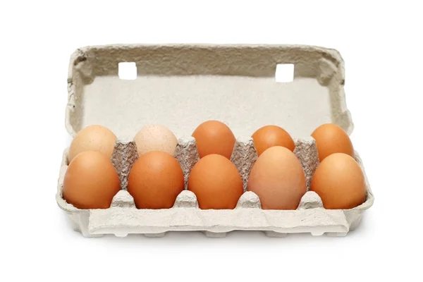 Huevo en la caja —  Fotos de Stock
