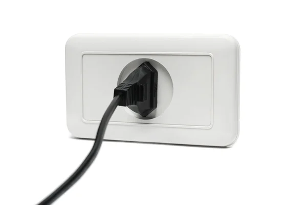 Plug in the socket — Stock Photo, Image