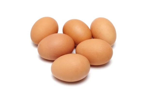 Seis huevos —  Fotos de Stock