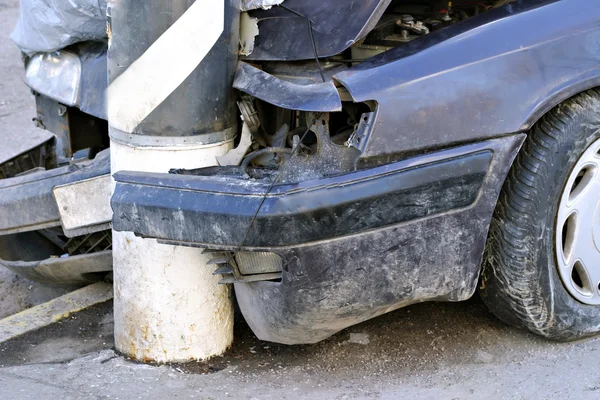 stock image Broken crash car