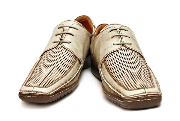 Коричневая обувь — стоковое фото