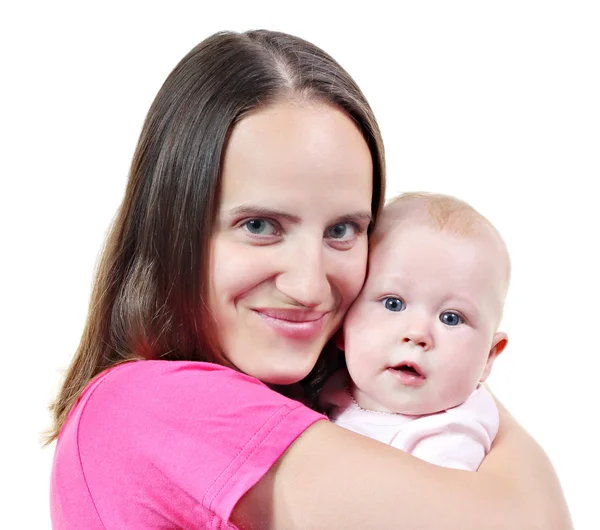 Woman and her baby — Stock Photo, Image