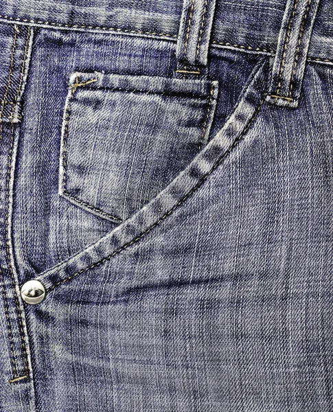 Kot pantolon cebi — Stok fotoğraf