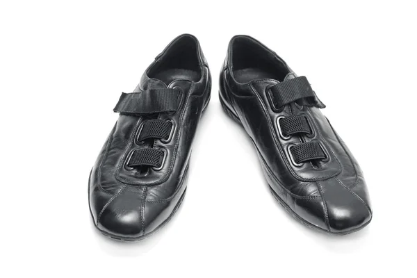 Zapato negro aislado — Foto de Stock