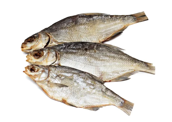 Üç kurutulmuş balıklar — Stok fotoğraf
