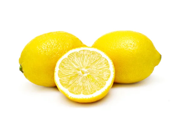 Limoni isolati Immagini Stock Royalty Free