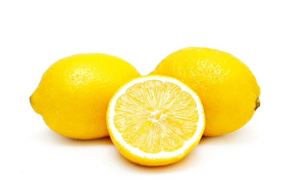 Citrony, samostatný Royalty Free Stock Fotografie