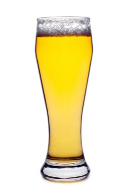 Beer glass isolated clipart