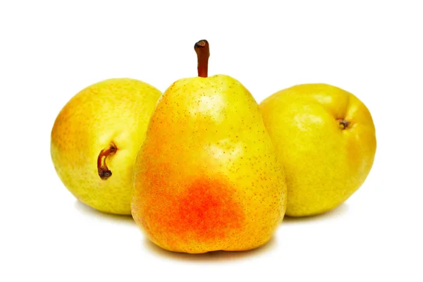 Tre päron — Stockfoto
