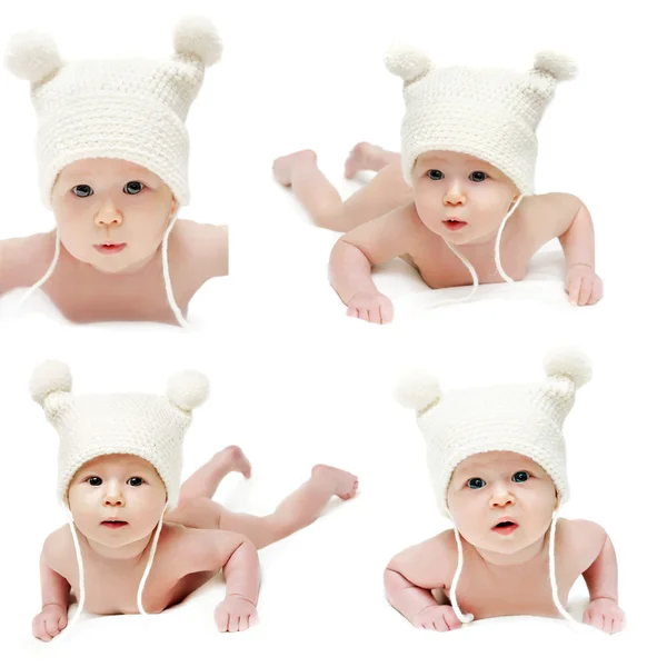 Conjunto de bebés recién nacidos — Foto de Stock