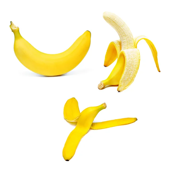 Rijpe bananen set — Stockfoto
