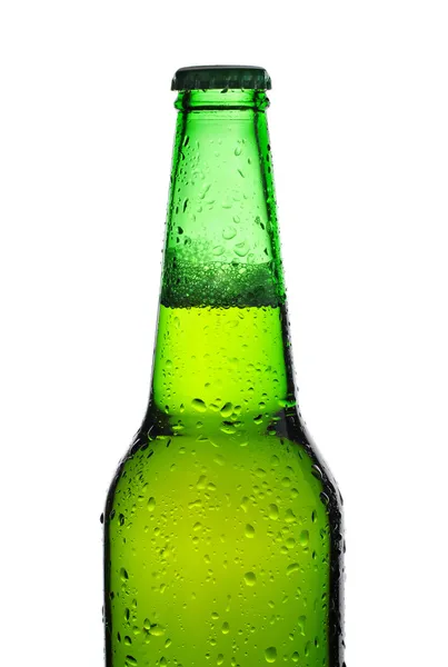 Ізольовані пляшку пива — стокове фото
