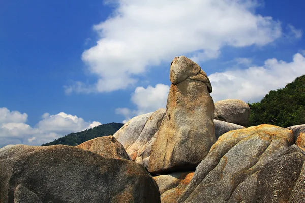 stock image Bizarre rock Grandfather and Grandmother