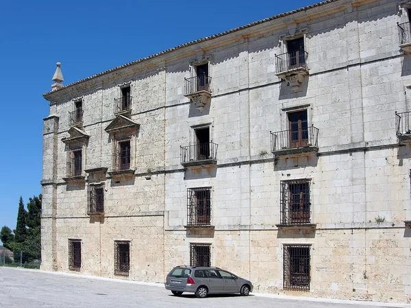 Ucles klášter ve Španělsku provincie, Kastilie-la mancha, cuenca — Stock fotografie