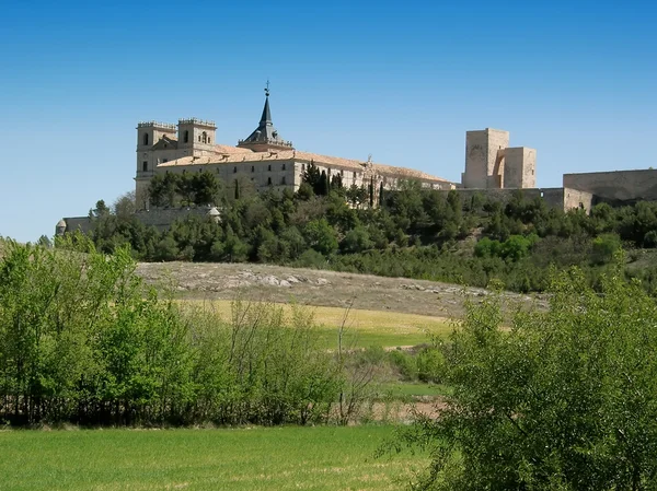 Monastère d'Ucles dans la province de Cuenca, Castilla La Mancha, Espagne — Photo