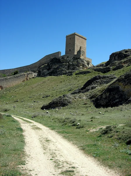 Ucles monastery in Cuenca province, Castilla La Mancha, Spain — стоковое фото