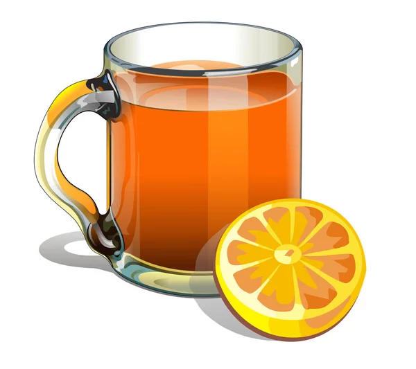Illustration of a pitcher of orange juice — Stock Photo, Image