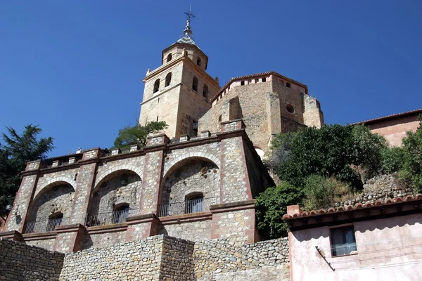 Albarracin (Teruel) provincii Aragon - Španělsko — Stock fotografie