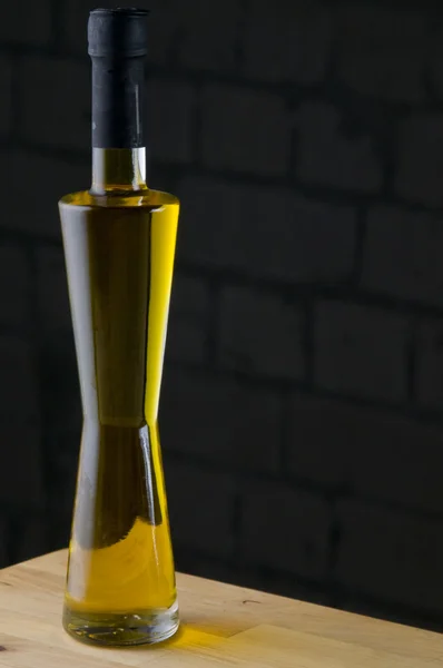Flaske med olivenolje – stockfoto