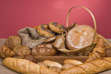 Bread fresh food clipart