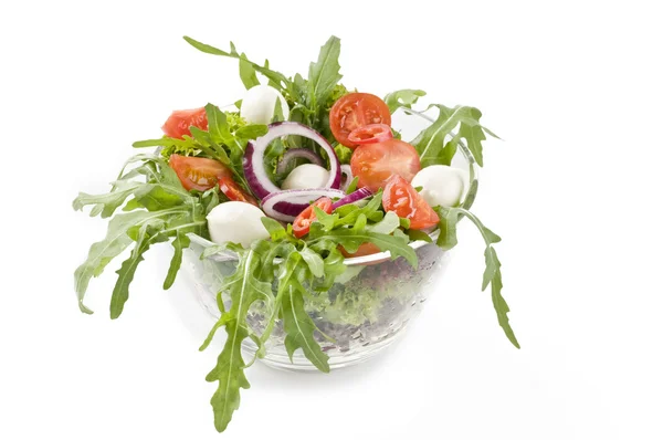 Taze yeşil sebze salatası — Stok fotoğraf
