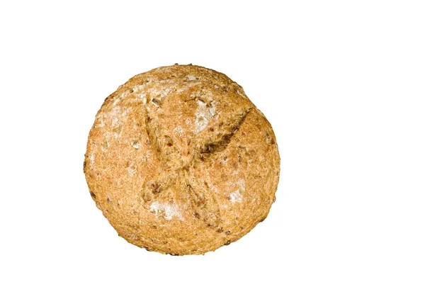 Comida de pão sobre branco — Fotografia de Stock