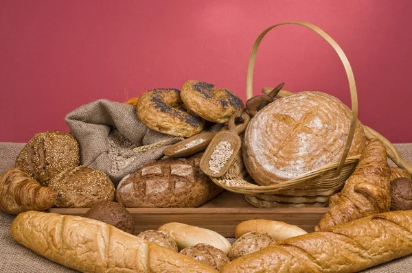 Chléb čerstvé jídlo — Stock fotografie