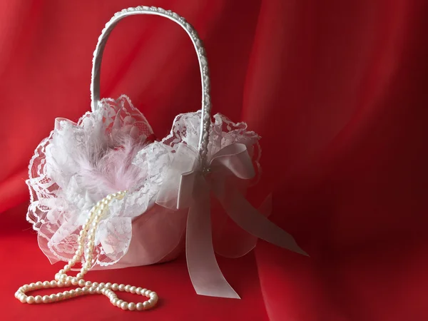 Bridal basket — Stock Photo, Image