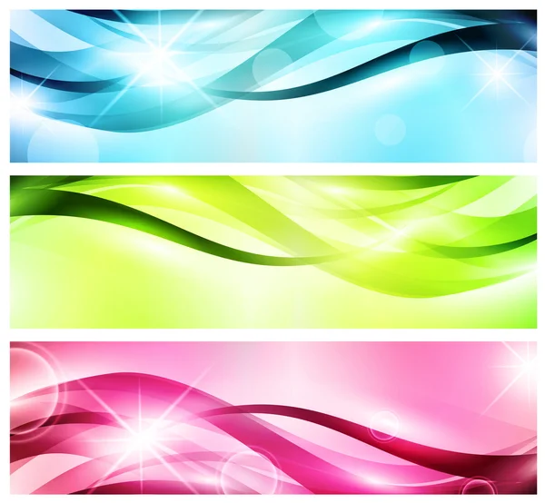 stock vector Banner set