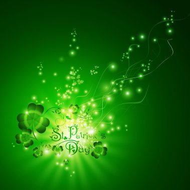 St.Patrick day greeting clipart