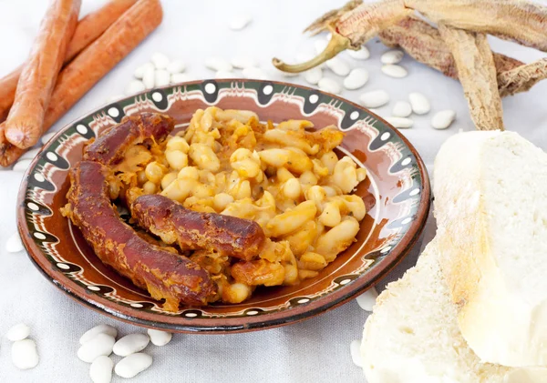 Macedonian food Tavce Gravce — Stock Photo, Image