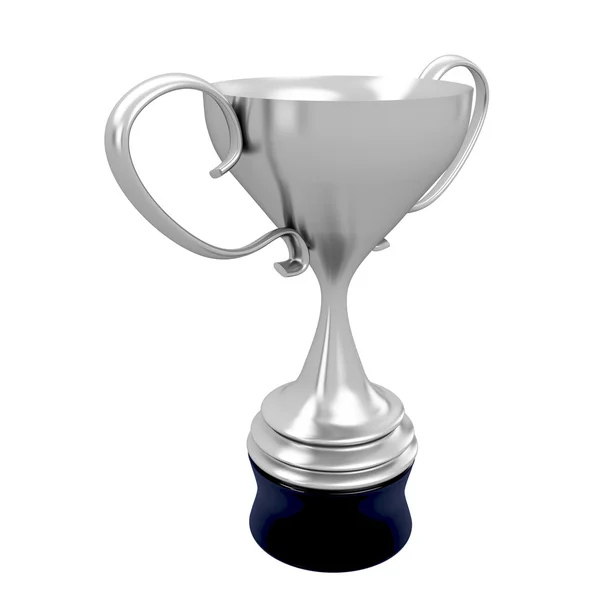 Copa trofeo de plata — Foto de Stock