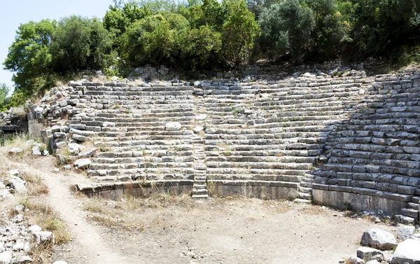 Amphitheater in Phaselis — Stock Photo, Image