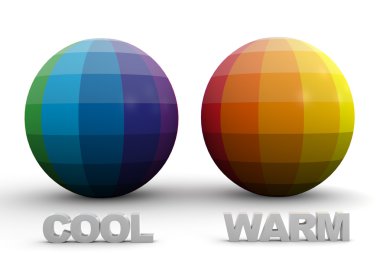 Cool & Warm Colors clipart