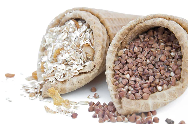 stock image Cereal crops on a white background