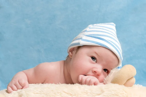 Bebé infantil bonito — Fotografia de Stock