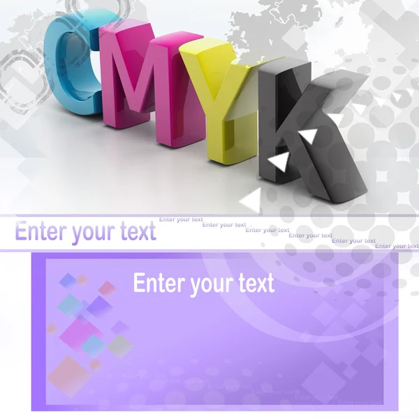 CMYK — Foto Stock