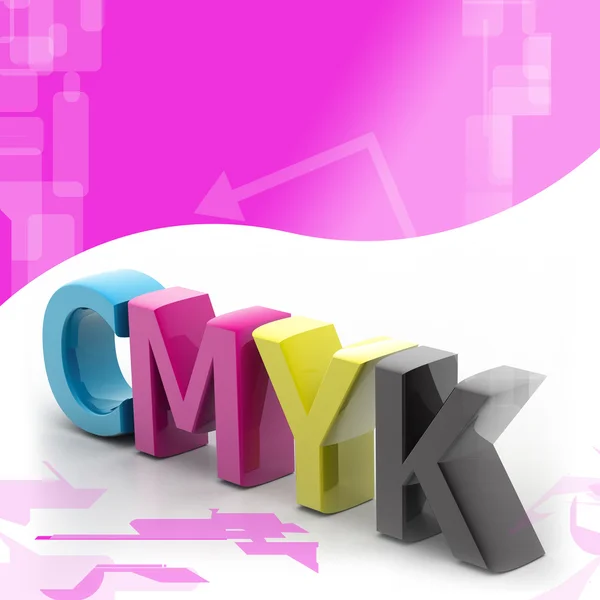 CMYK — Stok fotoğraf