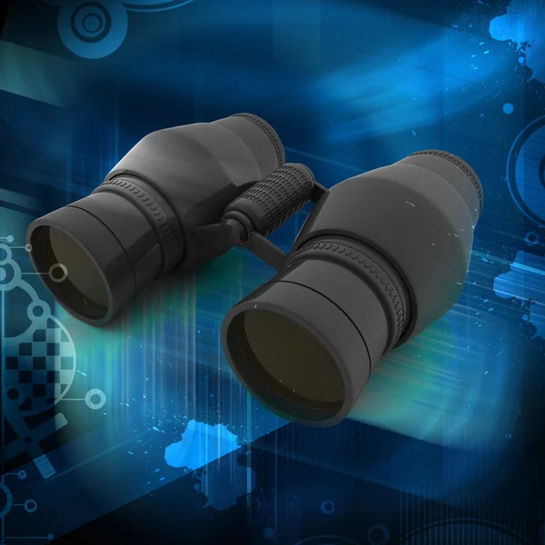 3d binoculars — Stock Photo, Image