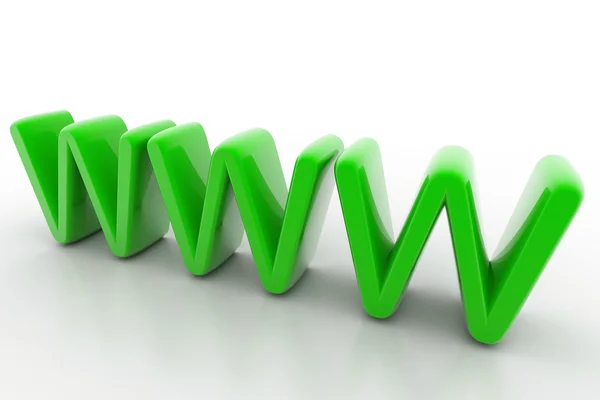 Www letters — Stock Photo, Image
