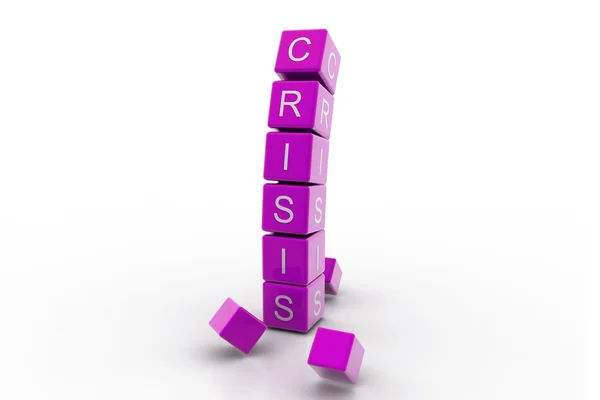 危机 — 图库照片