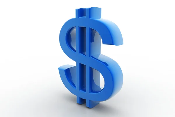 3D dolar işareti — Stok fotoğraf