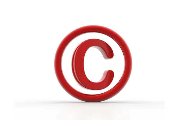 Copyright symbol — Stock Photo, Image