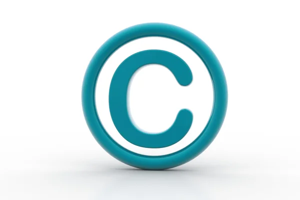 Símbolo de copyright —  Fotos de Stock