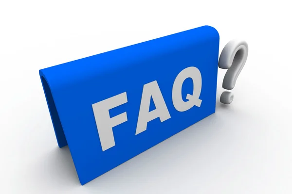 Справка FAQ — стоковое фото