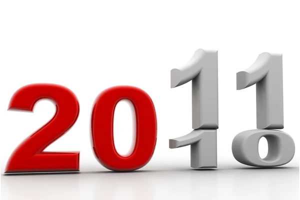 Új év 2011 — Stock Fotó