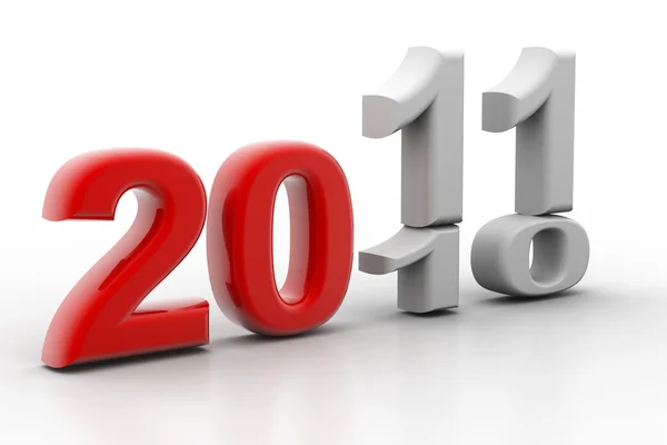 Новий рік 2011 — стокове фото