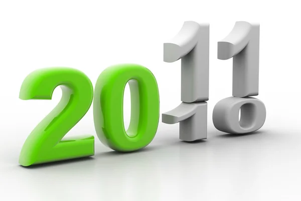 Yeni yıl 2011 — Stok fotoğraf