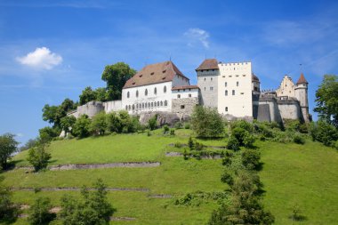 Lenzburg castle clipart