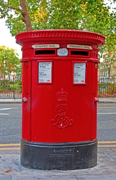 London mail-box — Stock Photo, Image